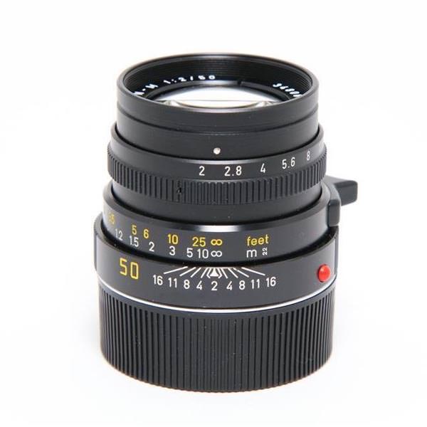 ライカ Leica ズミクロン 50mm F2 沈胴 Mマウント純正フード付 ...