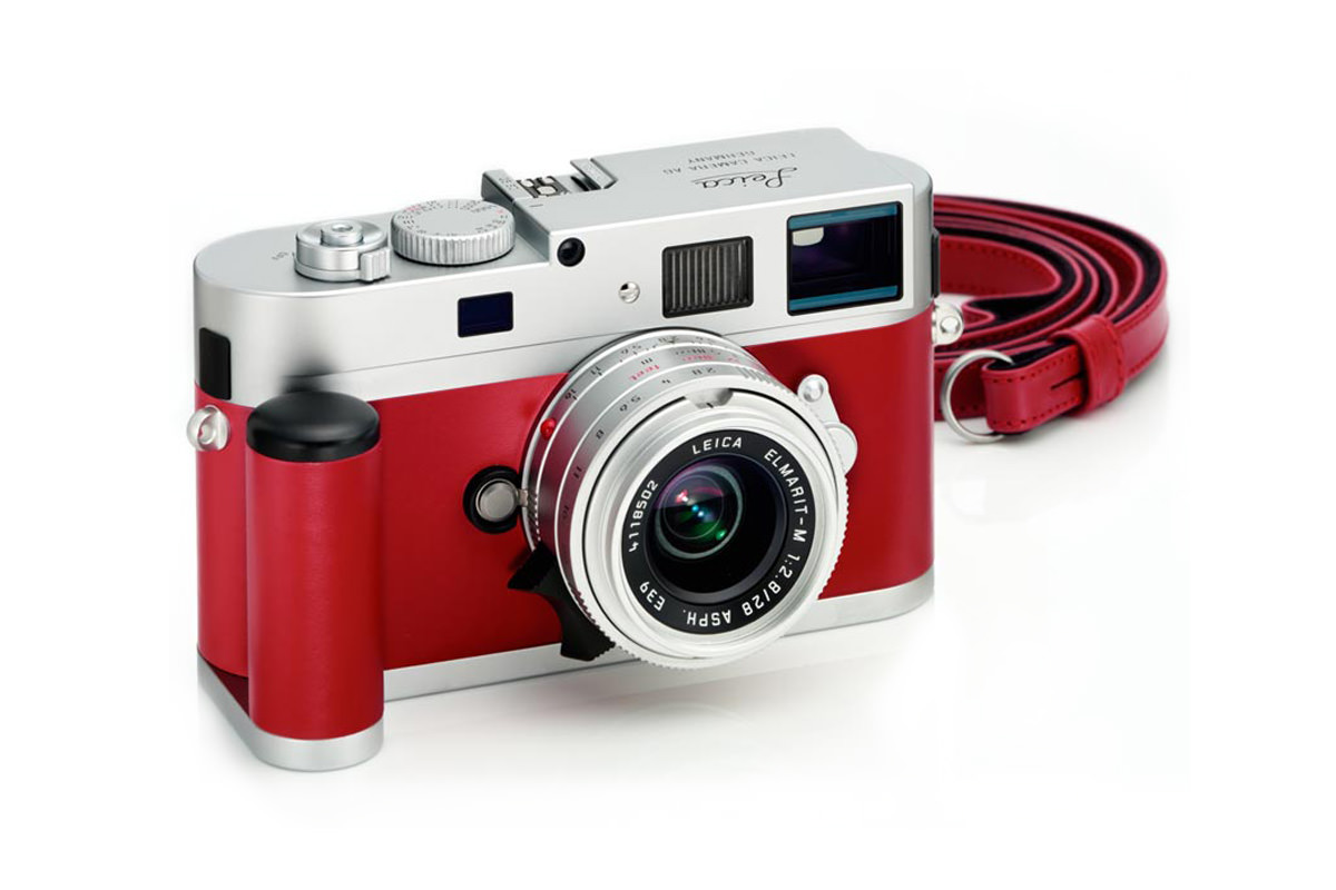 LEICA M9-P Silver red
