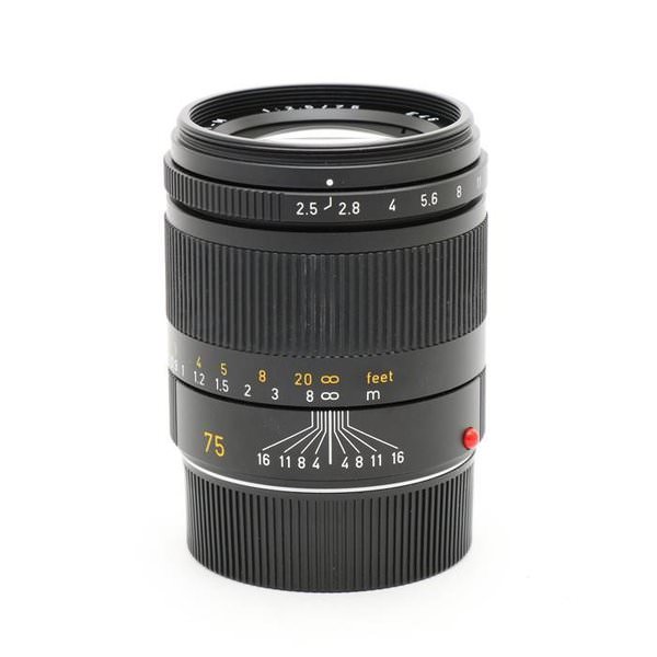 leica summarit 75mm F2.5 ライカ　ズマリット開放F値21〜28