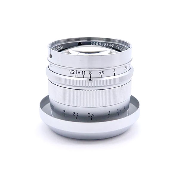 ブラウン×ピンク 【難あり品】 ライカ ヘクトール（ビゾ用） 125mm F2.5